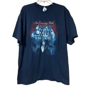 Alice Cooper “Spend the Night With Alice Cooper” Tour 2017 T-Shirt – 2XL